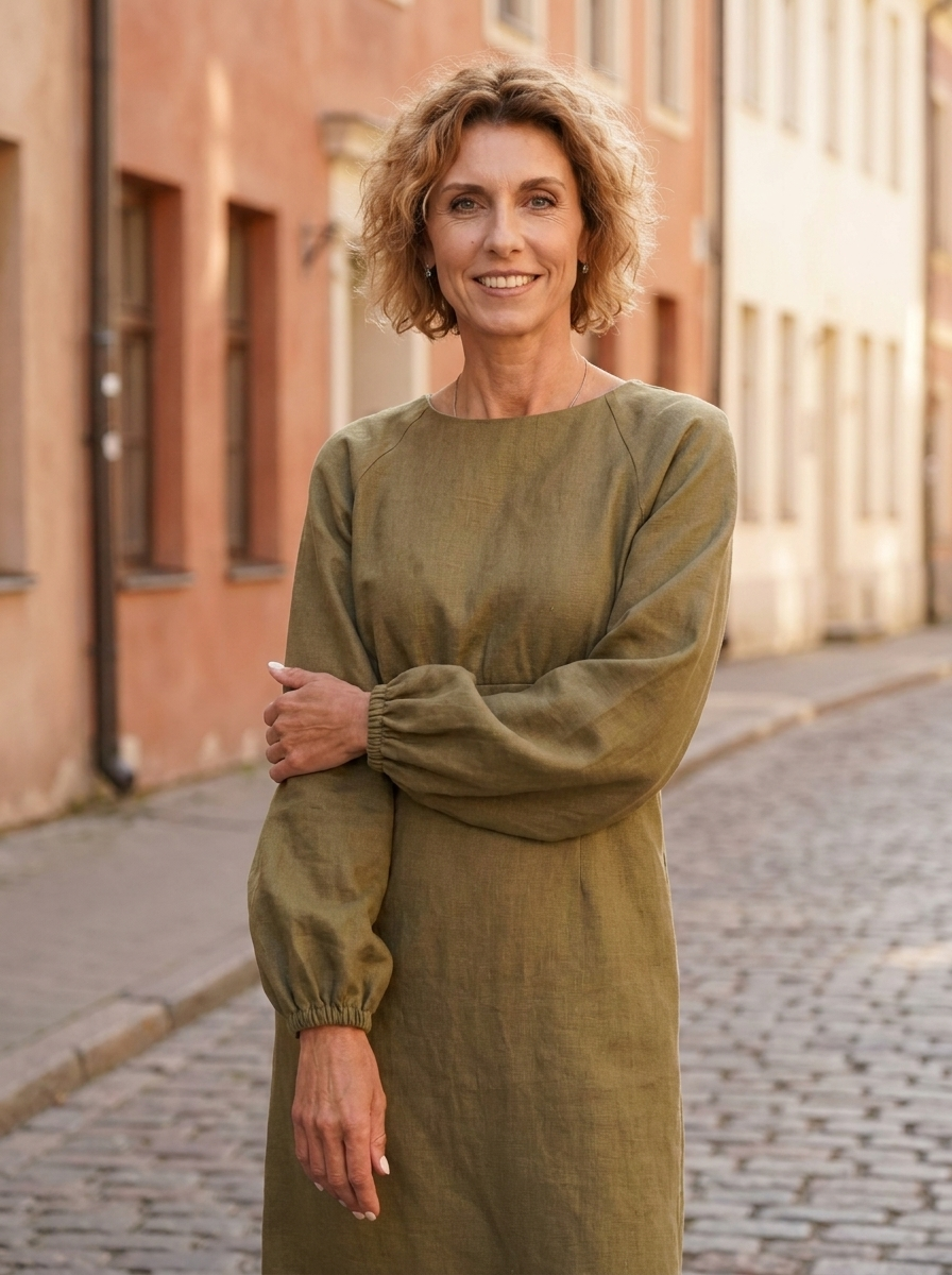 CAROLINE - Linen Dress | New Collection 26/27
