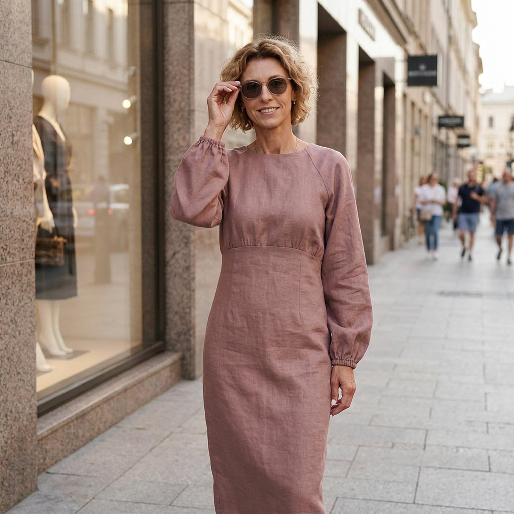 CAROLINE - Linen Dress | New Collection 26/27